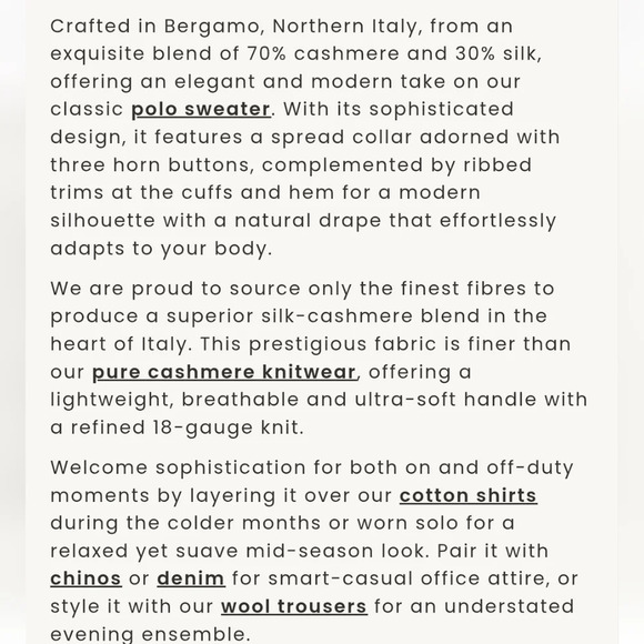 Vibrant Yellow Slim Fit Polo Knitted Shirt, Silk/Cashmere Colour: Mustard,$395 - Picture 5 of 9